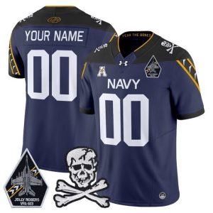 NCAA CUSTOM F.U.S.E Jerseys #00 Navy Deep Blue (2) jersey