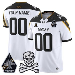 NCAA CUSTOM F.U.S.E Jerseys #00 Navy White (2) jersey