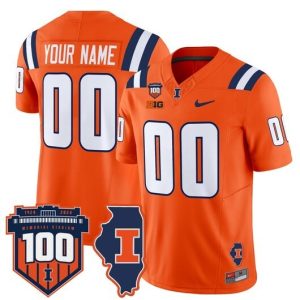 NCAA CUSTOM F.U.S.E Jerseys #00 Orange (6) jersey