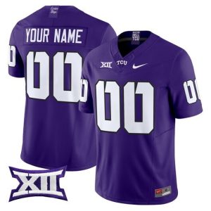 NCAA CUSTOM F.U.S.E Jerseys #00 Purple jersey