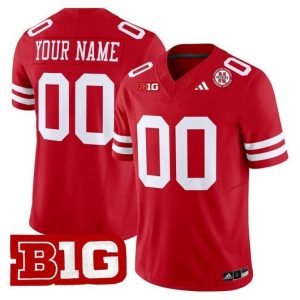 NCAA CUSTOM F.U.S.E Jerseys #00 Red (12) jersey