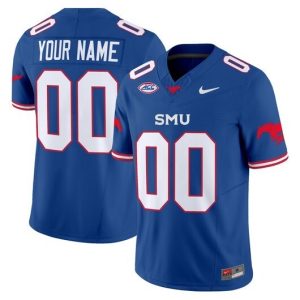 NCAA CUSTOM F.U.S.E Jerseys #00 Smu Blue jersey