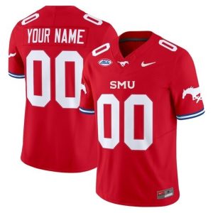 NCAA CUSTOM F.U.S.E Jerseys #00 Smu Red jersey