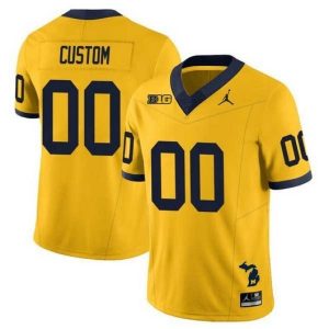 NCAA CUSTOM F.U.S.E Jerseys #00 Yellow (4) jersey