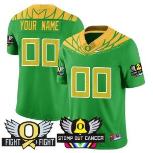 NCAA CUSTOM F.U.S.E Jerseys #00  Green jersey