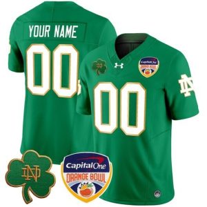 NCAA CUSTOM F.U.S.E Jerseys #00  Green (2) jersey