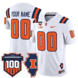 NCAA CUSTOM F.U.S.E Jerseys #00  White jersey