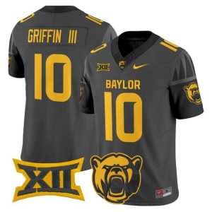 NCAA CUSTOM F.U.S.E Jerseys #10 Baylor Gray jersey