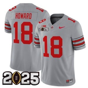 NCAA CUSTOM F.U.S.E Jerseys #18 Howard Gray jersey
