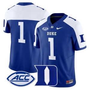 NCAA CUSTOM F.U.S.E Jerseys #1 Duke Blue jersey