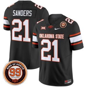 NCAA CUSTOM F.U.S.E Jerseys #21 Sanders Black jersey
