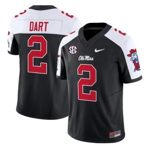 NCAA CUSTOM F.U.S.E Jerseys #2 Dart Black jersey