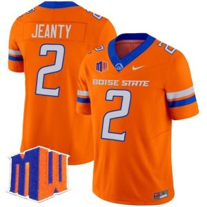 NCAA CUSTOM F.U.S.E Jerseys #2 Jeanty Orange jersey