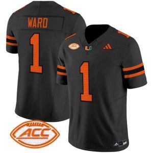 NCAA CUSTOM F.U.S.E Jerseys #2 WARD Black jersey