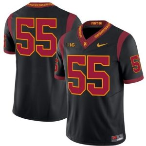 NCAA CUSTOM F.U.S.E Jerseys #55 Black jersey