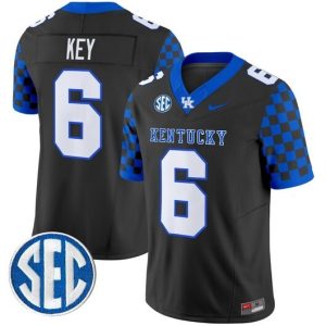 NCAA CUSTOM F.U.S.E Jerseys #6 Key Black jersey