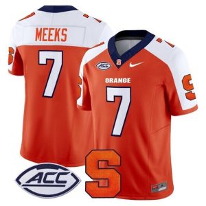 NCAA CUSTOM F.U.S.E Jerseys #7 Meeks Orange jersey