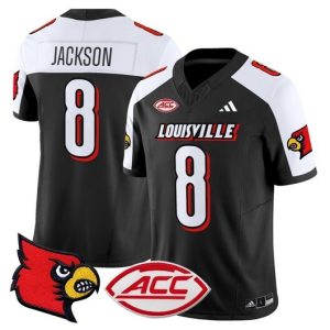 NCAA CUSTOM F.U.S.E Jerseys #8 Jackson Black jersey