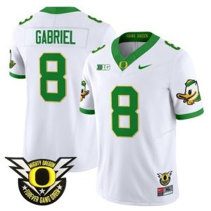 NCAA CUSTOM F.U.S.E Jerseys #8 White jersey