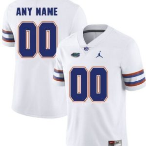 NCAA CUSTOM Florida Gators White_1 #00 jersey