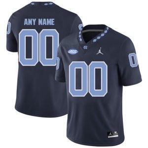 NCAA CUSTOM North Carolina Tar Heels Black #00 jersey