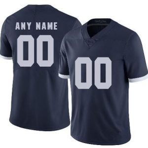 NCAA CUSTOM PennStateNittanyLions Blue #00 jersey