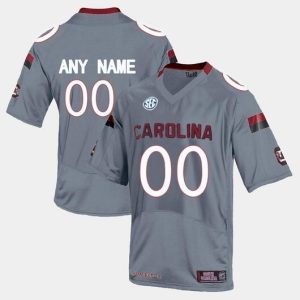 NCAA CUSTOM South Carolina Gamecock GRAY #00 jersey