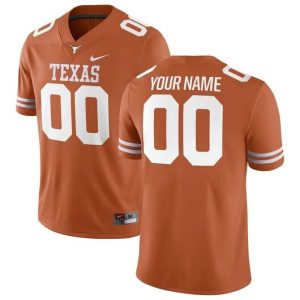 NCAA CUSTOM Texas Longhorns Yellow.webp #00 jersey