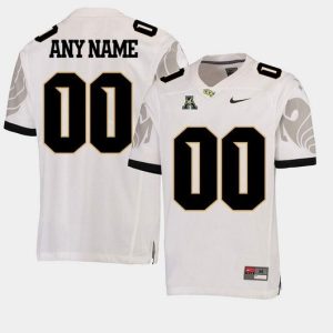 NCAA CUSTOM UCF KNIGHTS White #00 jersey