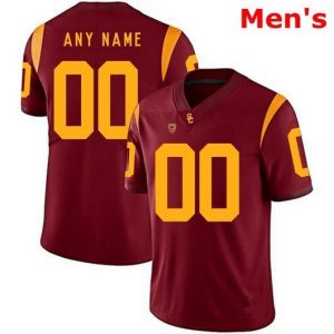NCAA CUSTOM USC Trojans Red #00 jersey