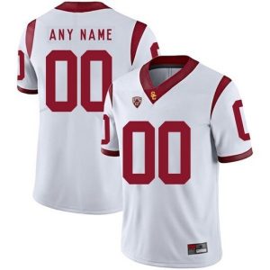 NCAA CUSTOM USC Trojans White #00 jersey
