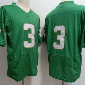 Norte Dame Fighting Irish #3 Joe Montana Green 2023 jersey