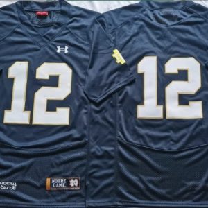 Norte Dame Fighting Irish Blue #12 jersey
