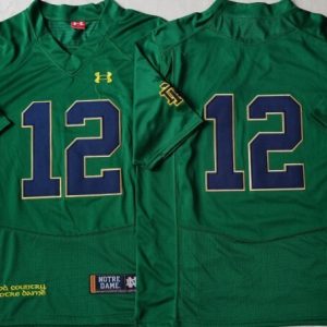 Norte Dame Fighting Irish Green #12 jersey