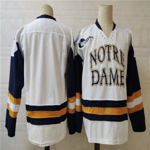 Norte Dame Fighting Irish Ice hockey white jersey