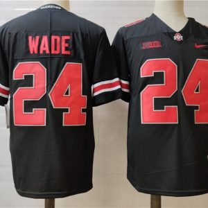 Ohio State Buckeyes #24 Wade Black jersey