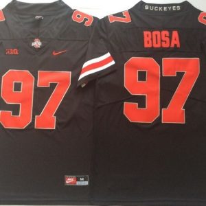 Ohio State Buckeyes Black #97 BOSA_1 jersey