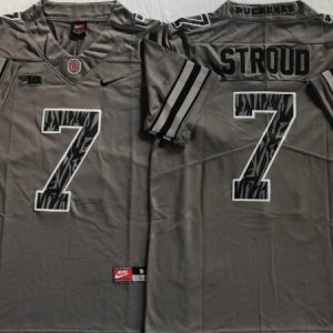 Ohio State Buckeyes GRAY #7 STROUD_1 jersey