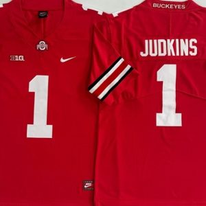 Ohio State Buckeyes Red #1 JUDKINS jersey