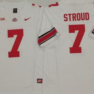 Ohio State Buckeyes White #7 STROUD jersey