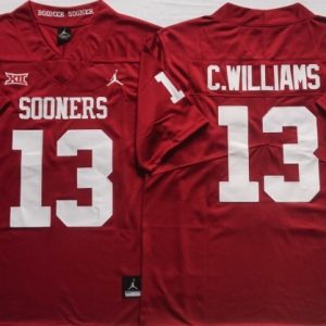 Oklahoma Sooners Red #13 C.WILLIAMS jersey