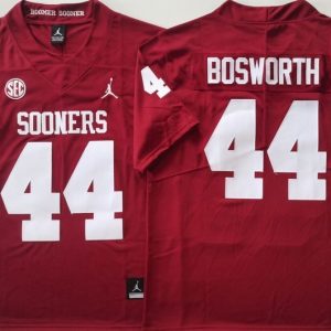 Oklahoma Sooners Red #44 BOSWORTH jersey