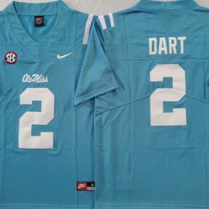 Ole Miss Rebels Blue #2 DART jersey