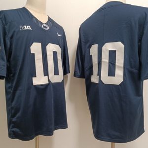 PennStateNittanyLions #10 Nicholas Singleton Deep blue jersey