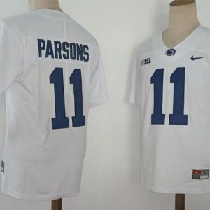 PennStateNittanyLions #11 Parsons White jersey