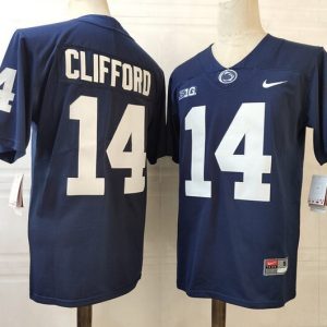PennStateNittanyLions #14 Clifford Deep blue jersey