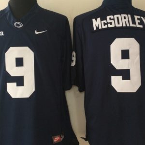 PennStateNittanyLions Blue #9 MCSORLEY_1 jersey