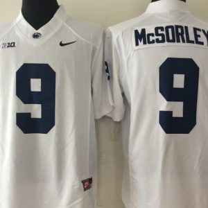 PennStateNittanyLions White #9 MCSORLEY_1 jersey