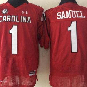 South Carolina Gamecock Red #1 SAMUEL jersey