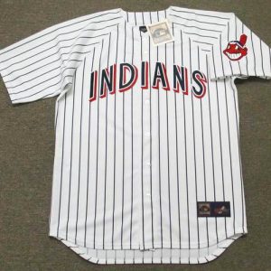 KEN HARRELSON Cleveland Indians 1970 Majestic Cooperstown Home Baseball Jersey